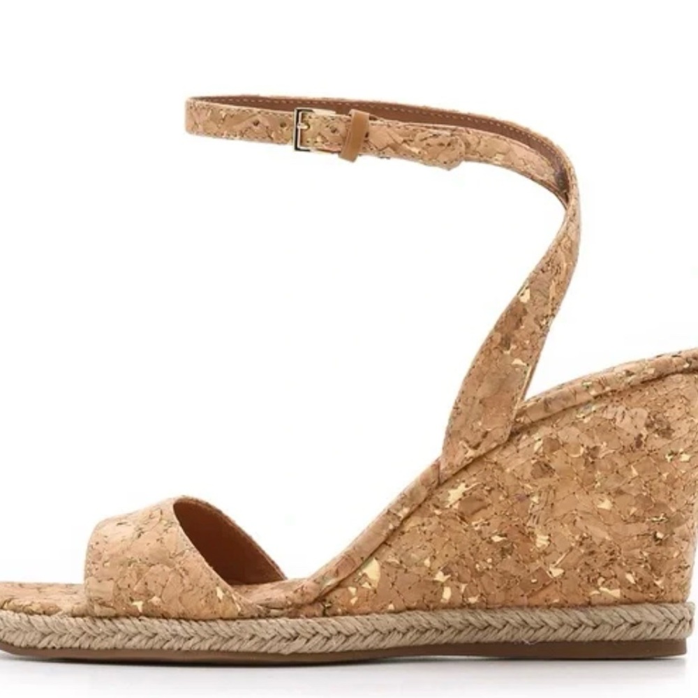 Tory Burch Marion Cork Wedges